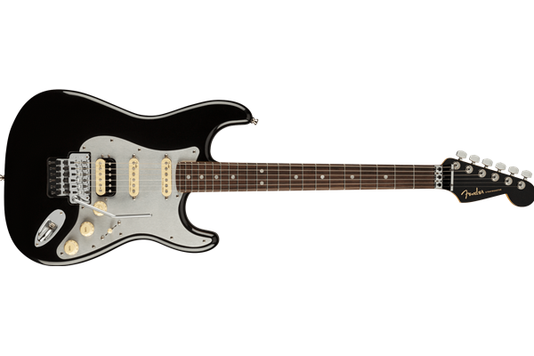 Ultra Luxe Stratocaster® Floyd Rose® HSS, Rosewood Fingerboard, Mystic Black
