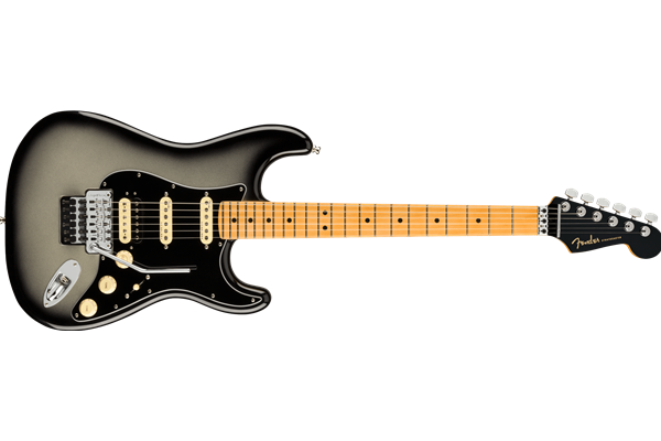 Ultra Luxe Stratocaster® Floyd Rose® HSS, Maple Fingerboard, Silverburst