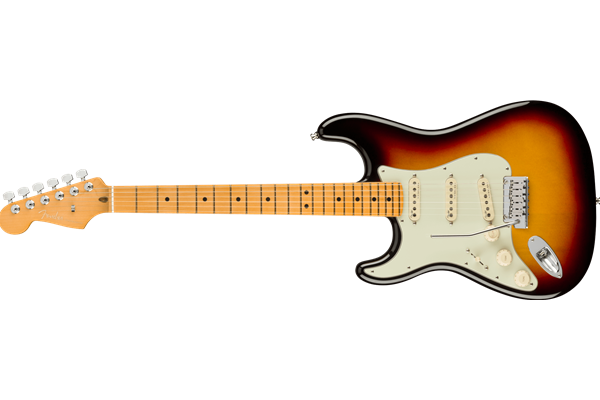 American Ultra Stratocaster® Left-Hand, Maple Fingerboard, Ultraburst