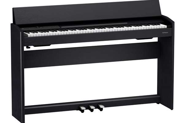 F701-CB Digital Piano, Black with stand & bench