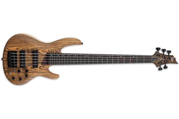 LTD B-1005 Bass Guitar, Natural Satin