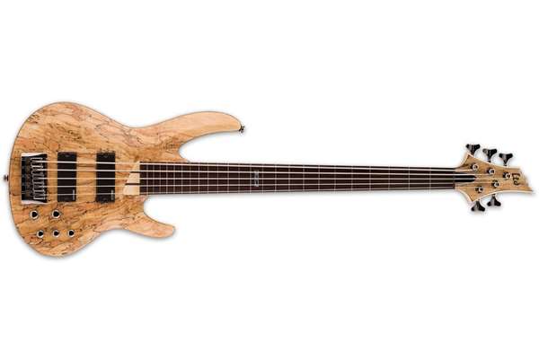 LTD B-205 Fretless Bass Guitar NATURAL SATIN