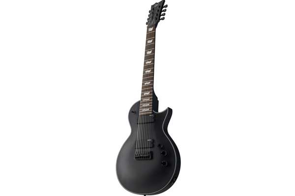 LTD BLACK SATIN 8-STRING ELECTRIC GUITAR