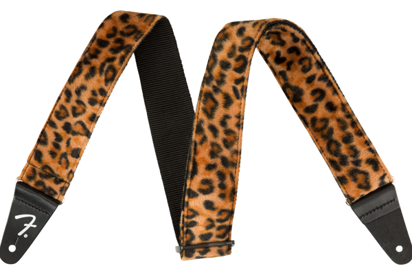 Wild Animal Print Strap, Leopard, 2"