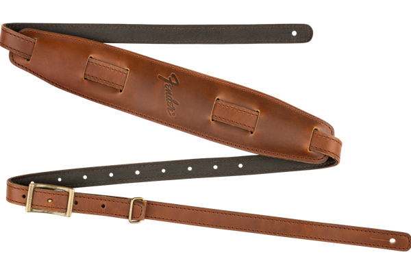 Mustang™ Saddle Strap, Standard, Cognac, 2.25"