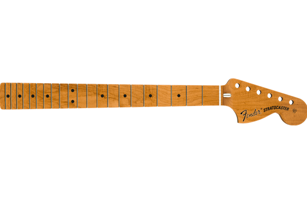 Roasted Maple Vintera® Mod '70's Stratocaster® Neck, 21 Medium Jumbo Frets, 9.5", "C" Shape