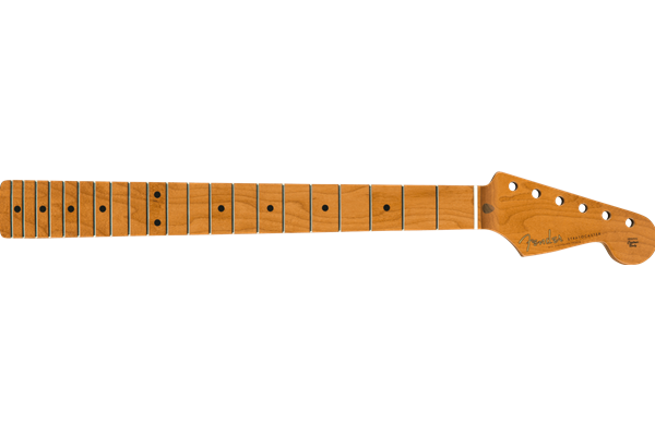 Roasted Maple Vintera® Mod 50's Stratocaster® Neck, 21 Medium Jumbo Frets, 9.5", "V" Shape