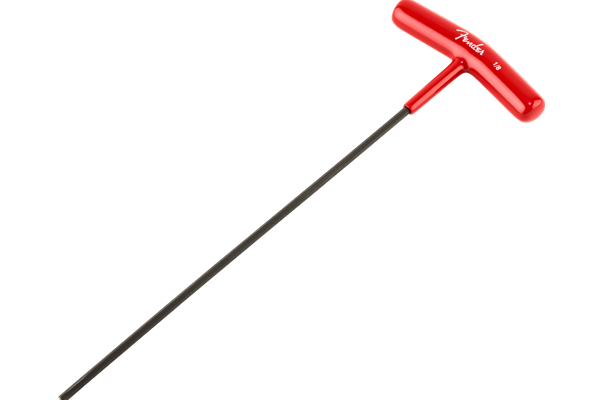 Truss Rod Adjustment Wrench, "T-Style", 1/8", Red