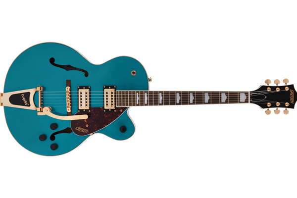 G2410TG Streamliner™ Hollow Body Single-Cut with Bigsby® and Gold Hardware, Laurel Fingerboard, Ocea