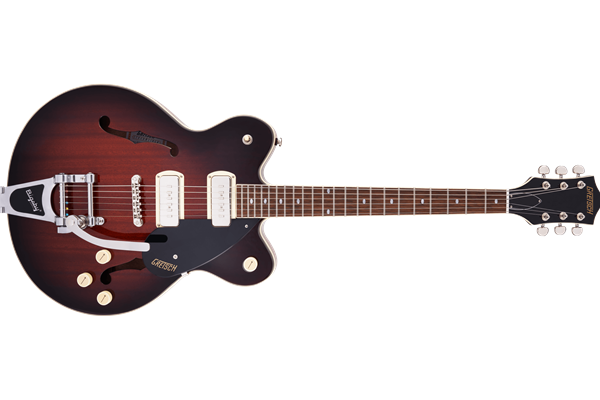 G2622T-P90 Streamliner™ Center Block Double-Cut P90 with Bigsby®, Laurel Fingerboard, Forge Glow