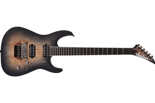 Pro Series Soloist™ SL2P MAH, Ebony Fingerboard, Transparent Black Burst