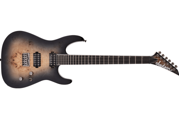 Pro Series Soloist™ SL2P MAH HT, Ebony Fingerboard, Transparent Black Burst