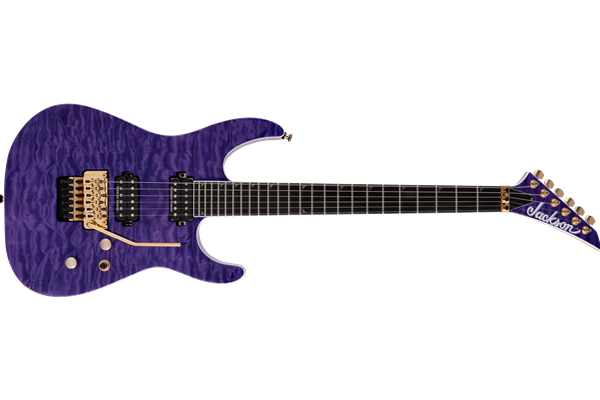 Pro Series Soloist™ SL2Q MAH, Ebony Fingerboard, Transparent Purple