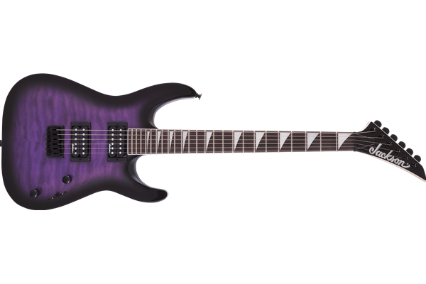 JS Series Dinky® Arch Top JS32Q DKA HT, Amaranth Fingerboard, Transparent Purple Burst