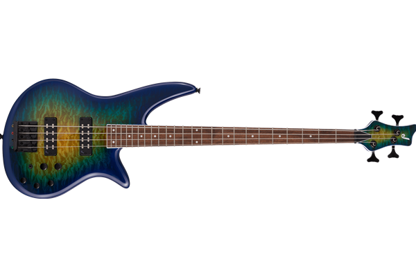 X Series Spectra Bass SBXQ IV, Laurel Fingerboard, Amber Blue Burst