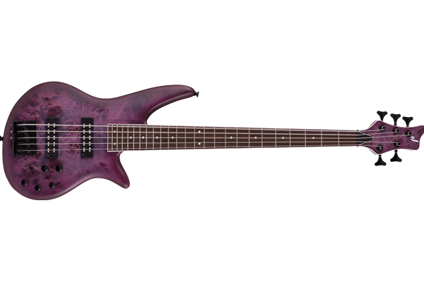 X Series Spectra Bass SBXP V, Laurel Fingerboard, Transparent Purple Burst