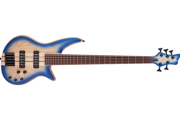 Pro Series Spectra Bass SBA V, Caramelized Jatoba Fingerboard, Blue Burst