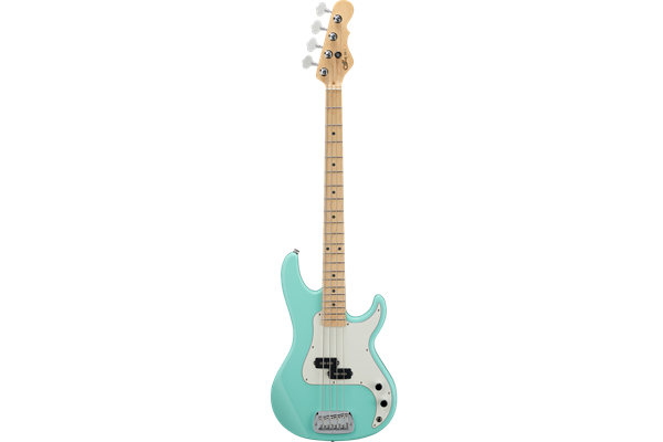G&L Fullerton Deluxe SB-1 Bass, Surf Green w/ Maple Fretboard