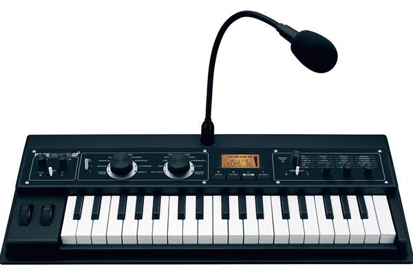 MicroKorg XL+ 7-key 8-voice Synthesizer with 128 Sounds, 16-band Vocoder, Backlit LCD screen & USB