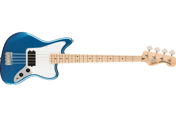 Affinity Series™ Jaguar® Bass H, Maple Fingerboard, White Pickguard, Lake Placid Blue