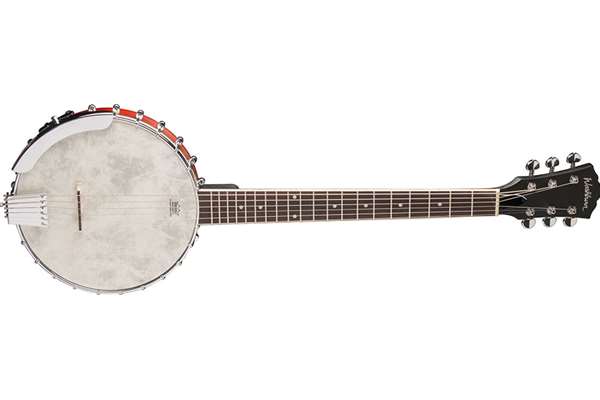 Washburn Americana Series, 6-String, Remo Top, Open Back Banjo