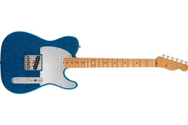 J Mascis Telecaster®, Maple Fingerboard, Bottle Rocket Blue Flake