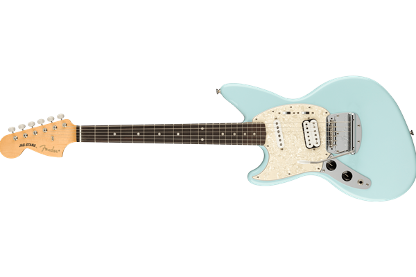 Kurt Cobain Jag-Stang® Left-Hand, Rosewood Fingerboard, Sonic Blue