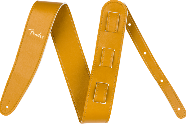 Vegan Leather Strap, Butterscotch, 2.5", Microfiber