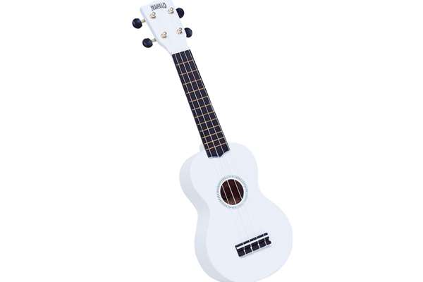 Mahalo Soprano Uke w/ Bag, White