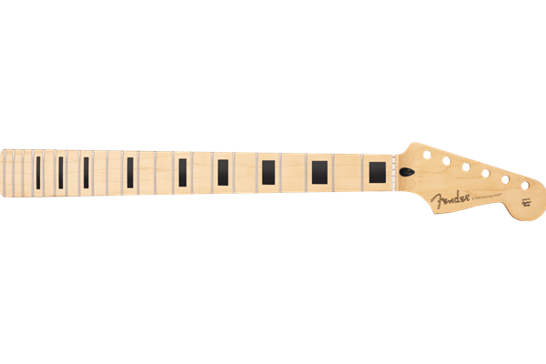 Player Series Stratocaster® Neck w/Block Inlays, 22 Medium Jumbo Frets, Maple