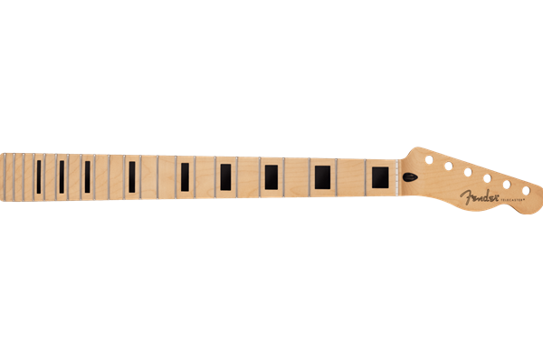 Player Series Telecaster® Neck w/Block Inlays, 22 Medium Jumbo Frets, Maple