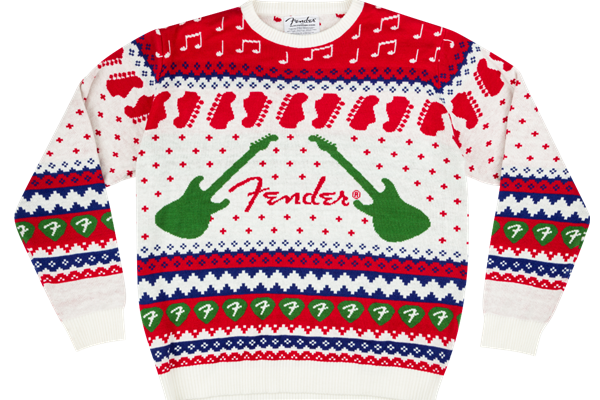 Fender® Ugly Christmas Sweater, Multi-Color, M
