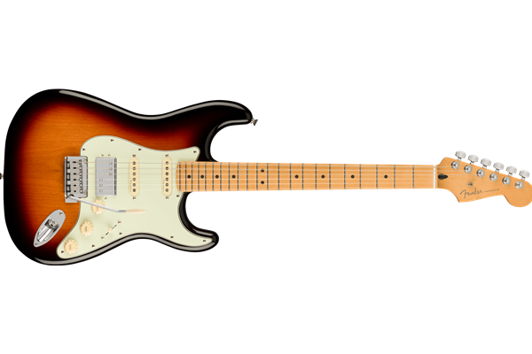 Player Plus Stratocaster® HSS, Maple Fingerboard, 3-Color Sunburst