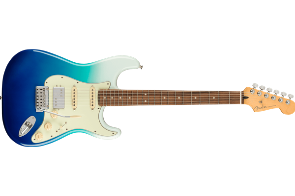 Player Plus Stratocaster® HSS, Pau Ferro Fingerboard, Belair Blue