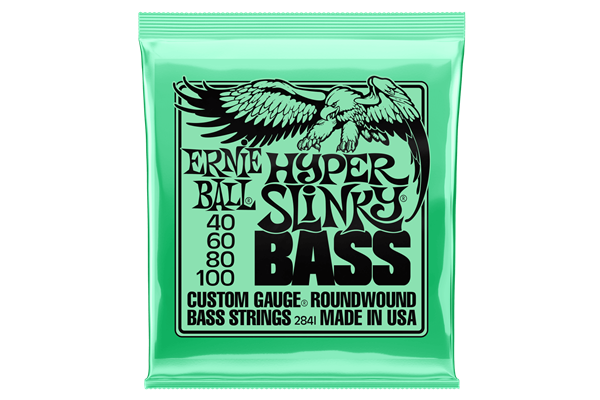 Ernie Ball 2841EB Hyper Slinky Bass Strings, 40-100