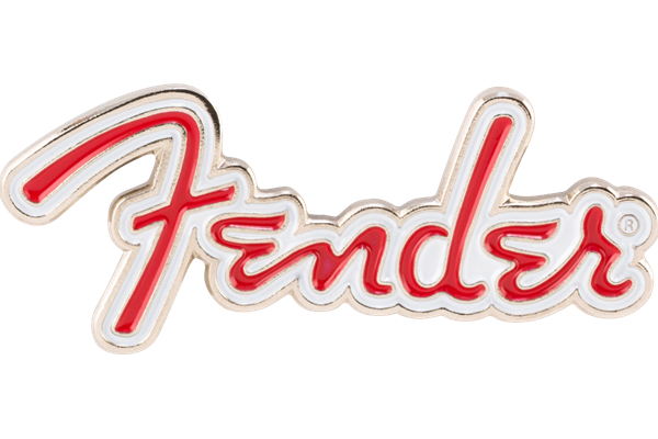 Fender™ RED LOGO ENAMEL PIN