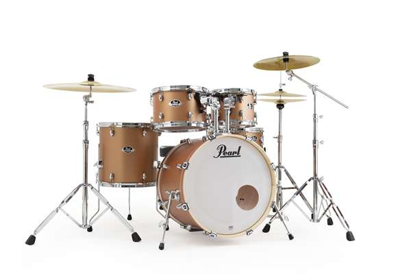 Pearl Export Complete Drum Set w/ Zildjian Cymbals & Pearl D-930 Throne