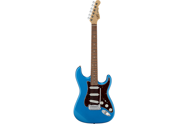 Fullerton Deluxe Legacy, Lake Placid Blue, Chechen Fretboard