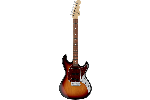 Fullerton Deluxe Skyhawk, 3-Tone Sunburst, Chechen Fretboard