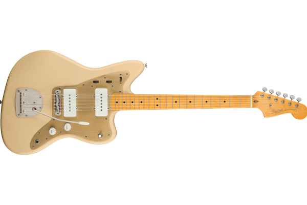 40th Anniversary Jazzmaster®, Vintage Edition, Maple Fingerboard, Gold Anodized Pickguard, Satin Des