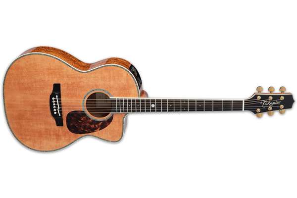 Takamine 2022 60th Anniversary Model Limited Edition Acoustic / Electric Guitar, Gloss Natural
