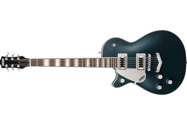 G5220LH Electromatic® Jet™ BT Single-Cut with V-Stoptail, Left-Handed, Laurel Fingerboard, Jade Grey