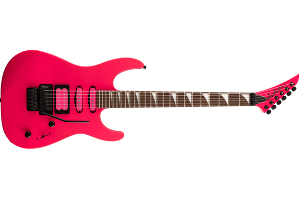 X Series Dinky® DK3XR HSS, Laurel Fingerboard, Neon Pink