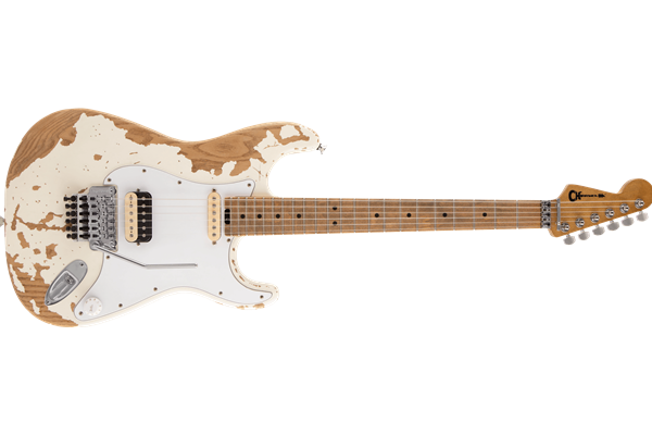 Henrik Danhage Limited Edition Signature Pro-Mod So-Cal Style 1 HS FR M, Maple Fingerboard, White Re