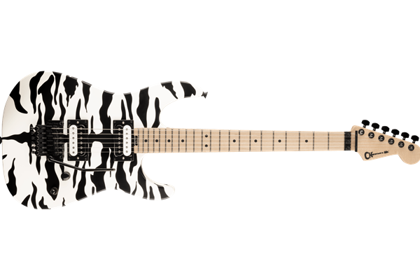 Satchel Signature Pro-Mod DK22 HH FR M, Maple Fingerboard, Satin White Bengal