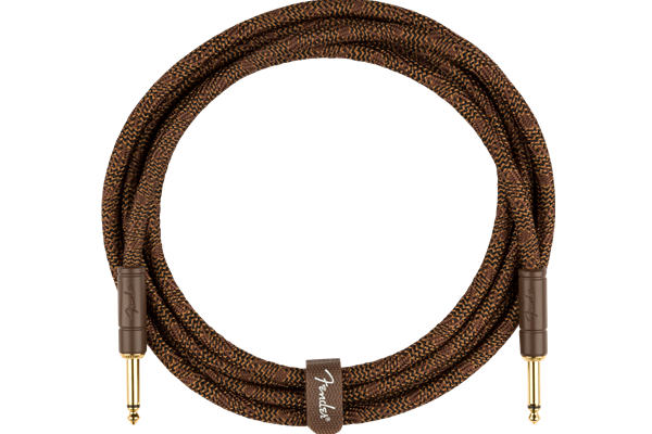 Paramount 10' Acoustic Instrument Cable, Brown