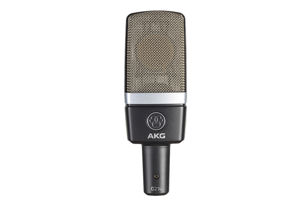 AKG C214 - Reference multi-pattern tube studio condencer Mic w/9 polar patterns