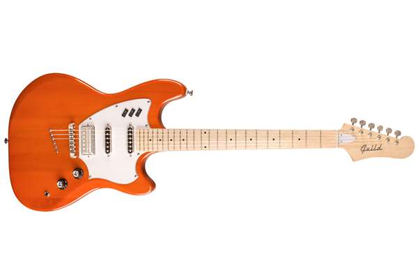 Surfliner 6 String Electric Guitar, Sunset Orange