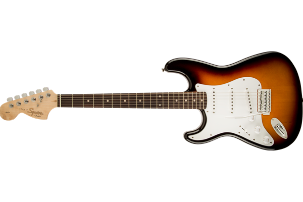 Affinity Series™ Stratocaster®, Left-Handed, Laurel Fingerboard, Brown Sunburst