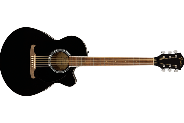 FA-135CE Concert, Walnut Fingerboard, Black